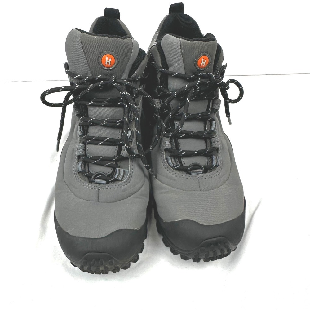 XPETI Thermator Women's Mid Waterproof Hiking Boots Gray Size 8 Gorpcore Rugged